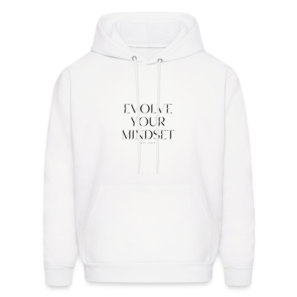 Evolve Your Mindset Pure Logo Front - white