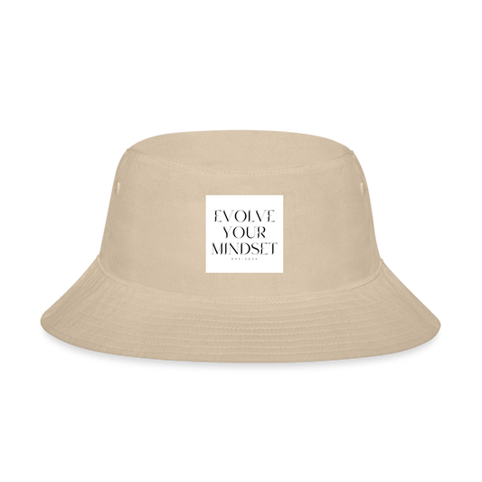 Evolve Your Mindset Bucket Hat - cream